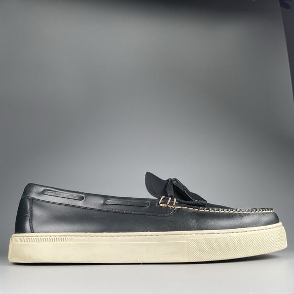 GH Bass Weejuns Men’s 13 D Green Tassel Kilt Slip On Loafer Dress Shoes Casual - Picture 6 of 10